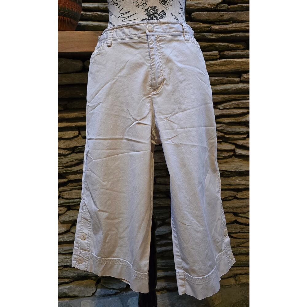 Size 12 Rafaella Wide Leg Capri